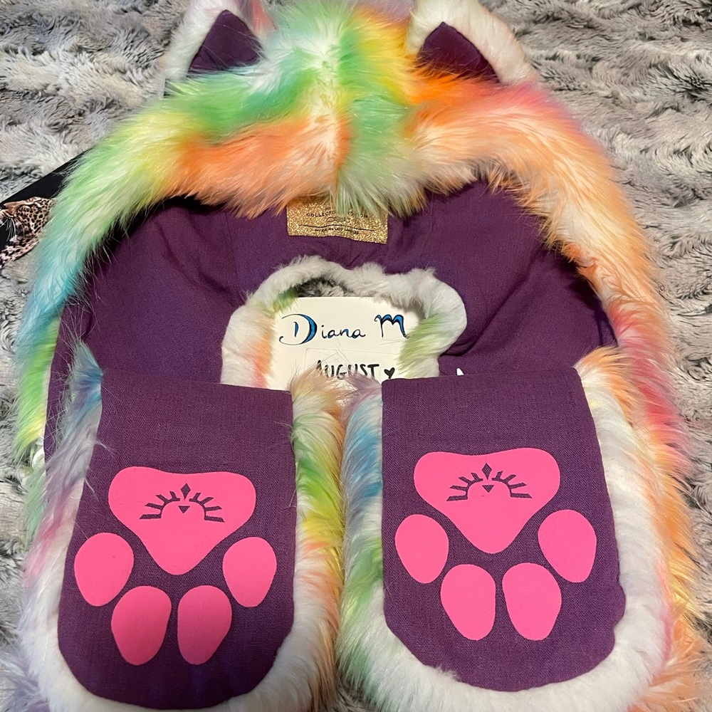 Sherbert Wolf Spirithood